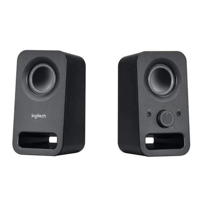 980-000814 - Logitech Desktop Speakers Z150 Multimedia mini Speakers Midnight Black 1 speaker 6 watts audio device with 3.5mm