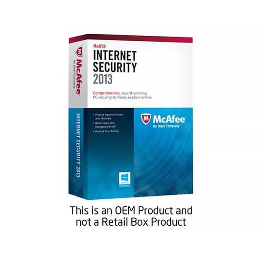 INTERNET SECURITY 2013 1 USER