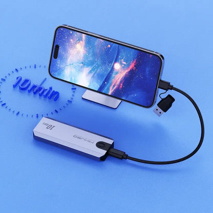 Mikuso ECS-023 USB-C M.2 SATA SSD Enclosure | Portable NGFF (M.2 SATA) External SSD Case