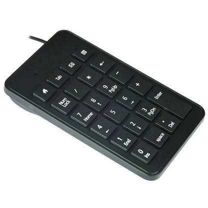 Mikuso KB-047U Black numerical keypad on a white background