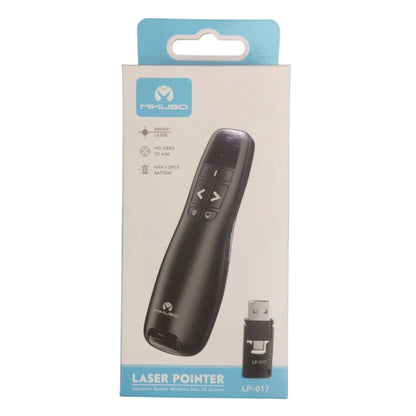 Mikuso LP-117 Laser pointer with USB receiver in packaging on a white background