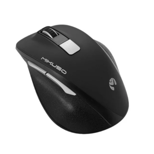 Mikuso MOS-102 Wireless Mouse 6 Button 1600 DPI – 2.4GHz USB, Ergonomic Design