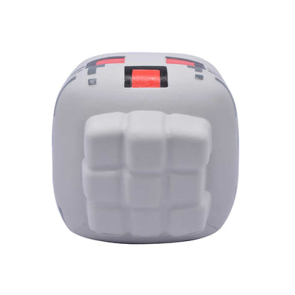 Bottom view of the grey Minecraft Mega Squishme Ghast 