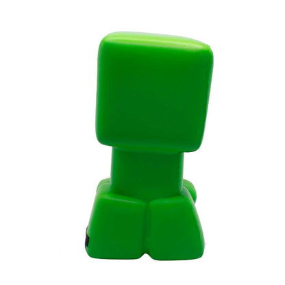 Side view of the Green Minecraft Creeper Mighty Mega Squishme