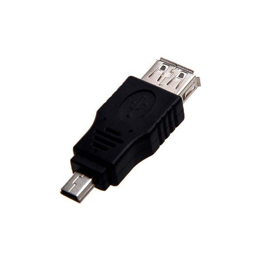 MINI USB MALE TO FEMALE USB 10CM