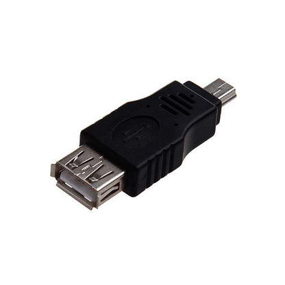 MINI USB MALE TO FEMALE USB 10CM