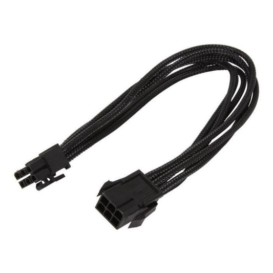 6-Pin Female to 6+2-Pin Male PCI-E Power Adapter Cable – 20cm