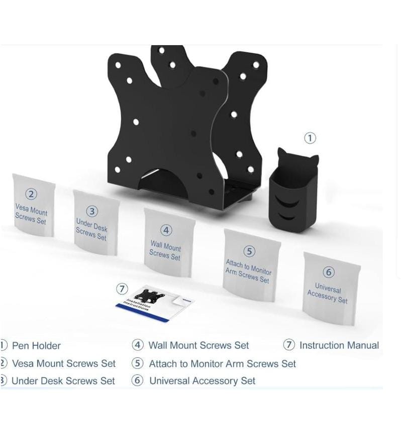 Heavy-Duty Universal Mount Bracket for TVs & Monitors – Supports 22-65" Screens