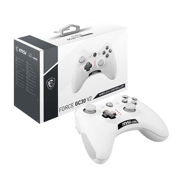 MSI FORCE GC30 V2 GAMING CONTROLLER - WHITE