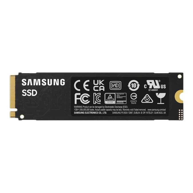 SAMSUNG MZ-V9S2T0BW 990 EVO Plus 2TB NVMe SSD - Read Speed up to 7250 MB/s; Write Speed to up 6300 MB/s; Random Read up to 1 000
