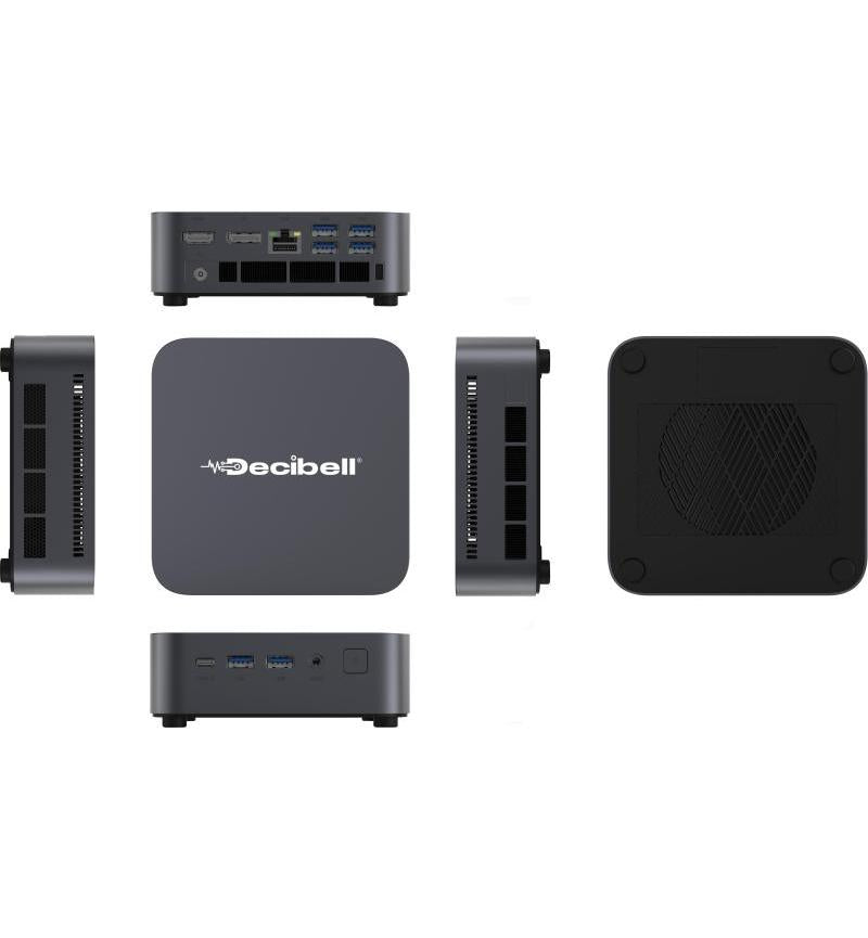 Decibell N3ES Mini PC - AMD Ryzen 7 7735HS | 16GB RAM | 512GB SSD