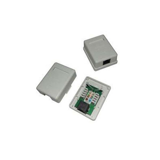 RJ45 WALL BOX SINGLE-NEW
