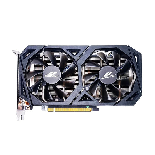 OCPC GTX1660 Graphics card with dual fans on a white background
