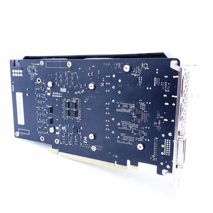 Rear view of the OCPC GTX 1660 6GB GDDR6 TI XE Graphics Card