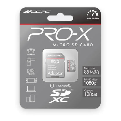 Memory Card Oc OCPC 128GB microSDXC U1 C10 85MB/s Memory Card – Matrix Warehouse ...