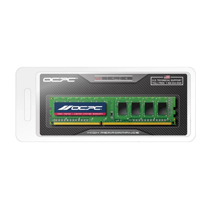 OCPC RAM module in packaging on a white background