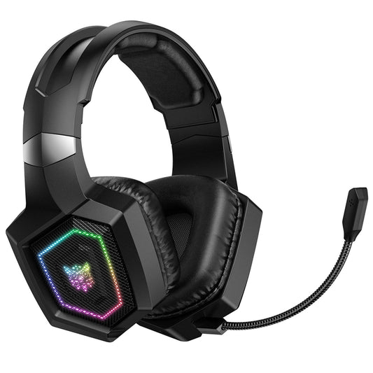 Onikuma GT806 Wireless Gaming Headset Virtual 7.1 Surround – 3 Mode (2.4GHz, Bluetooth, Wired), RGB, Low Latency, Noise-Cancel Mic