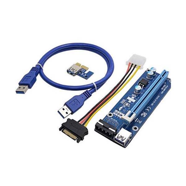 PCI-E RISER CABLE VERTICAL MOUNT 4 PIN