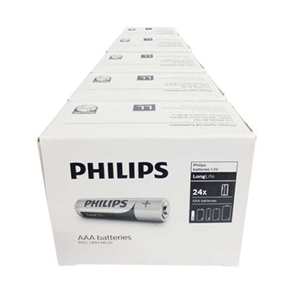 Philips Long Life 120 x AAA 2 Battery Pack - Community Pack