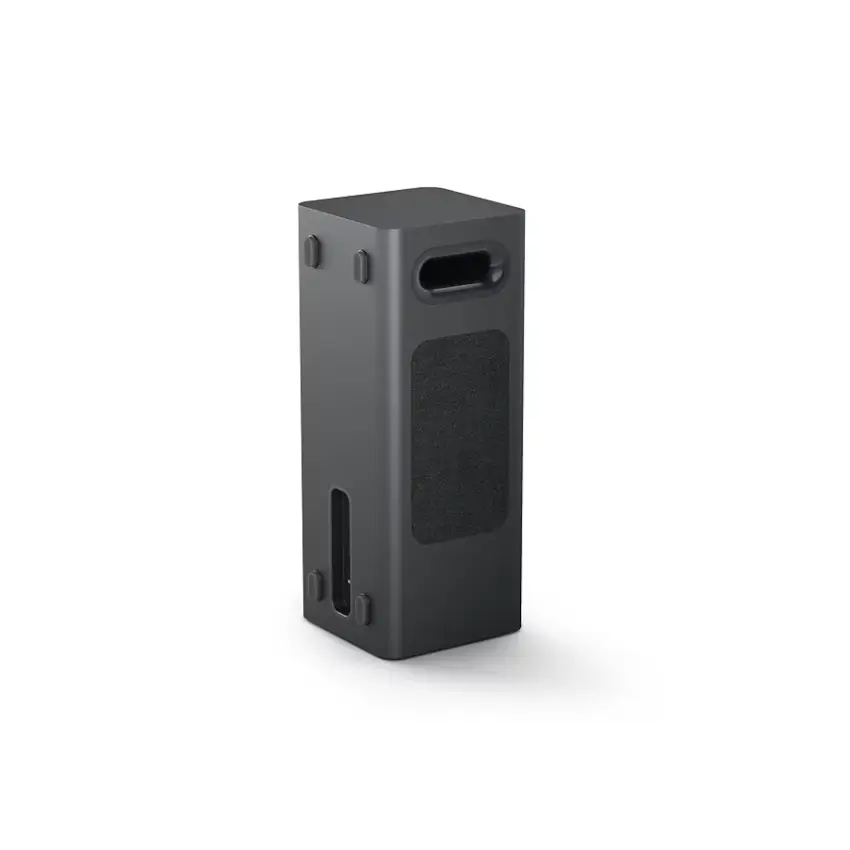 Angled side view of the Philips TAB6309 subwoofer