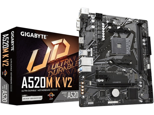 Gigabyte AMD A520 Ultra Durable Motherboard