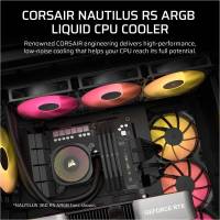 Corsair NAUTILUS 240 ARGB; 240mm Radiator; Liquid CPU Cooler;Intel® LGA 1851/1700; AMD® AM5/AM4