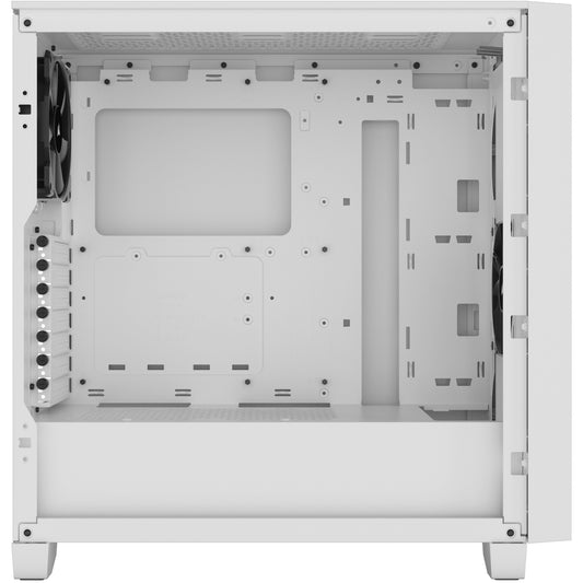 3000D AIRFLOW White Mid-Tower PC Case; 2x 3.5'' |  2x 2.5'' Drive Bays; Up to 360mm Radiator compatible; 2x 120mm fan incl