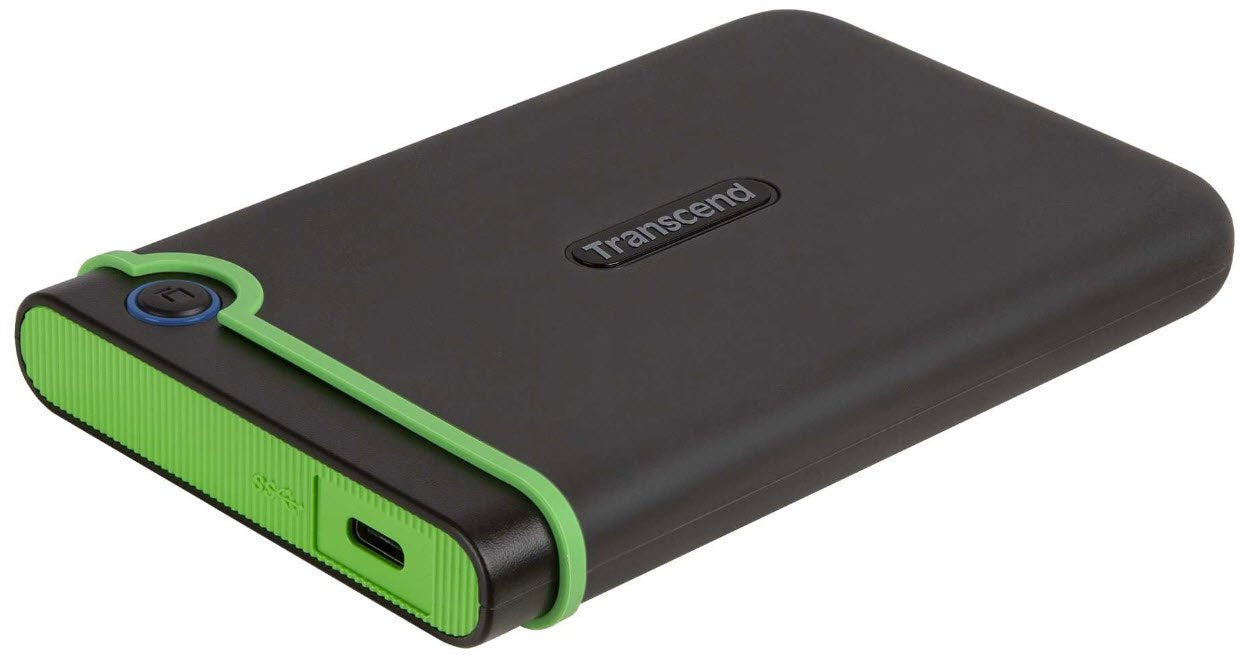 TRANSCEND 2TB STOREJET M3C 2.5'' USB TYPE C HDD SLIM IRON GREY
