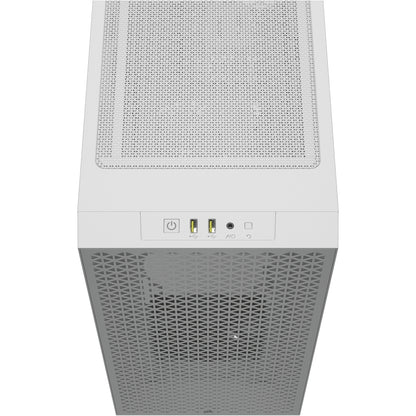 3000D AIRFLOW White Mid-Tower PC Case; 2x 3.5'' |  2x 2.5'' Drive Bays; Up to 360mm Radiator compatible; 2x 120mm fan incl
