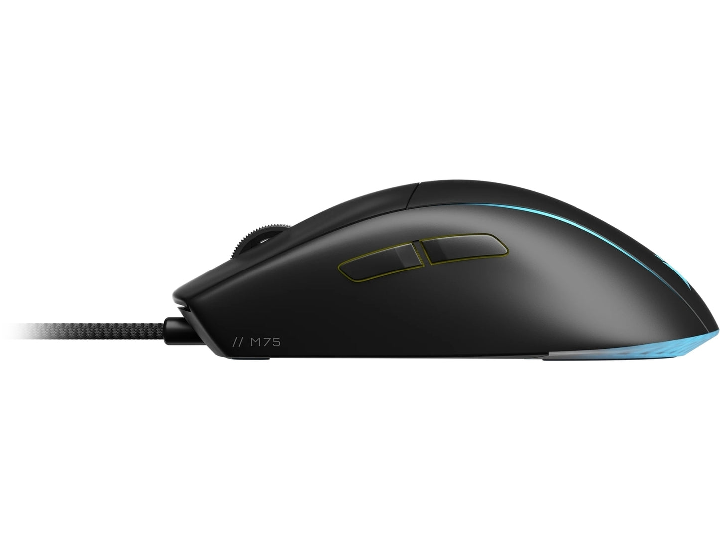 Corsair M75 Lightweight RGB Gaming Mouse; Black; 26000 DPI.