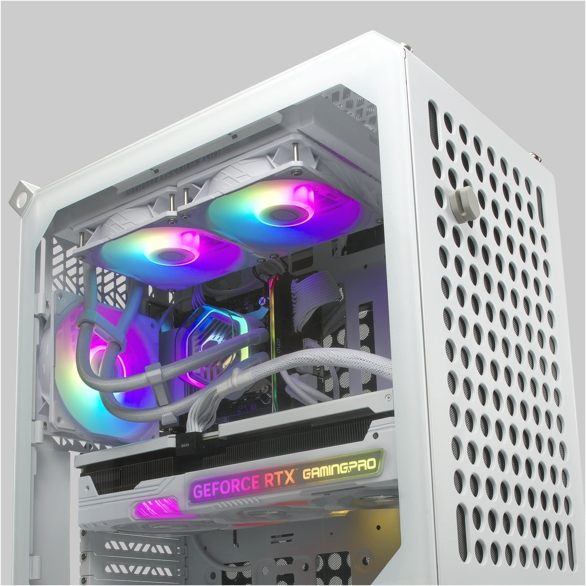 Cooler Master MasterLiquid 240 ATMOS White AIO Liquid Cooler White