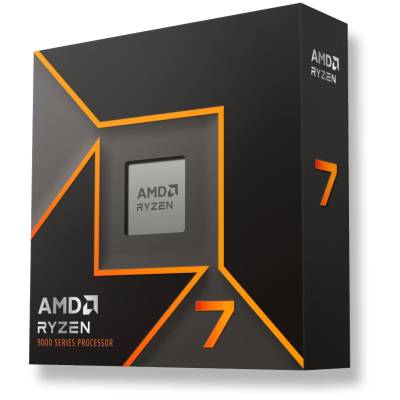 AMD Ryzen 7 9700X 8-Core/ 16-Threads; Socket AM5; 40MB Cache; 65W Processor with Radeon Graphics BOX
