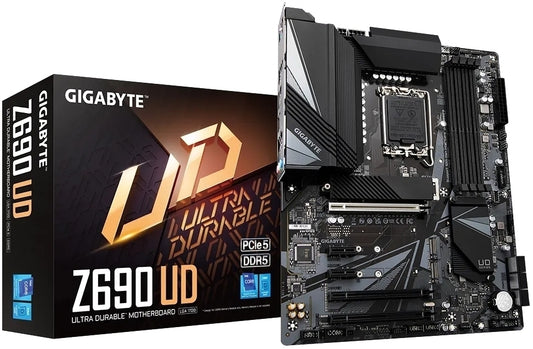GIGABYTE Motherboard Intel® Z790 Chipset for LGA 1700; 4x DDR5; 3x M2 G4; HDMI/DP; ATX.