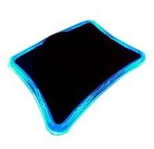 Flexiglow Glass & LED Blue Mousepad