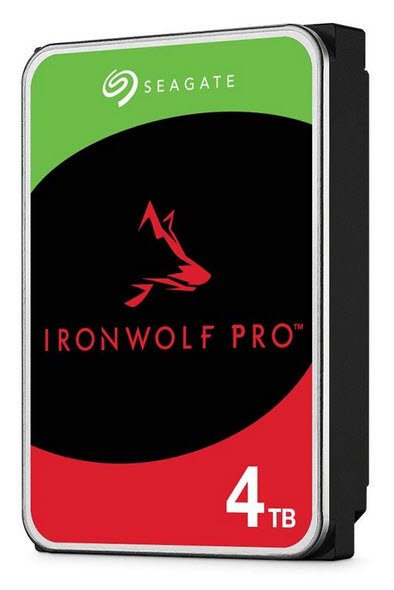 Seagate Iron Wolf Pro HDD - 4TB