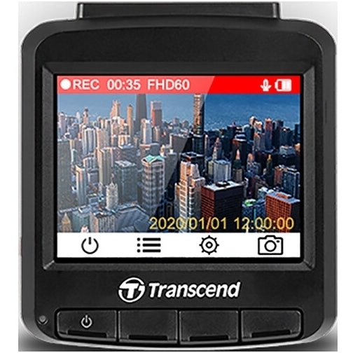 Transcend DrivePro 250 Dash Camera - with 64GB MicroSD card