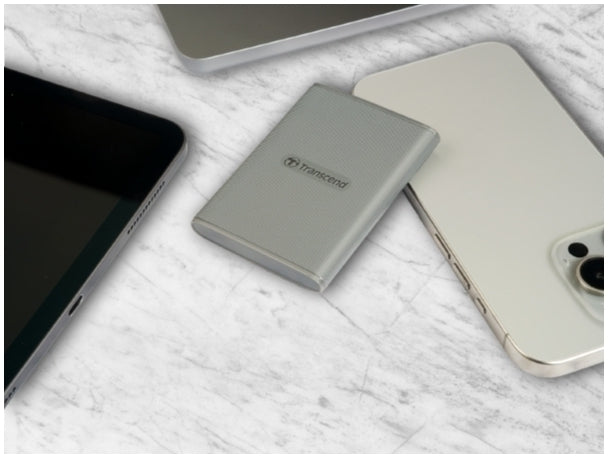 TRANSCEND 2 TB ESD360C USB3.2 TYPE C (USB 20Gbps) & A PORTABLE SSD. R/W up to 2000MB/s