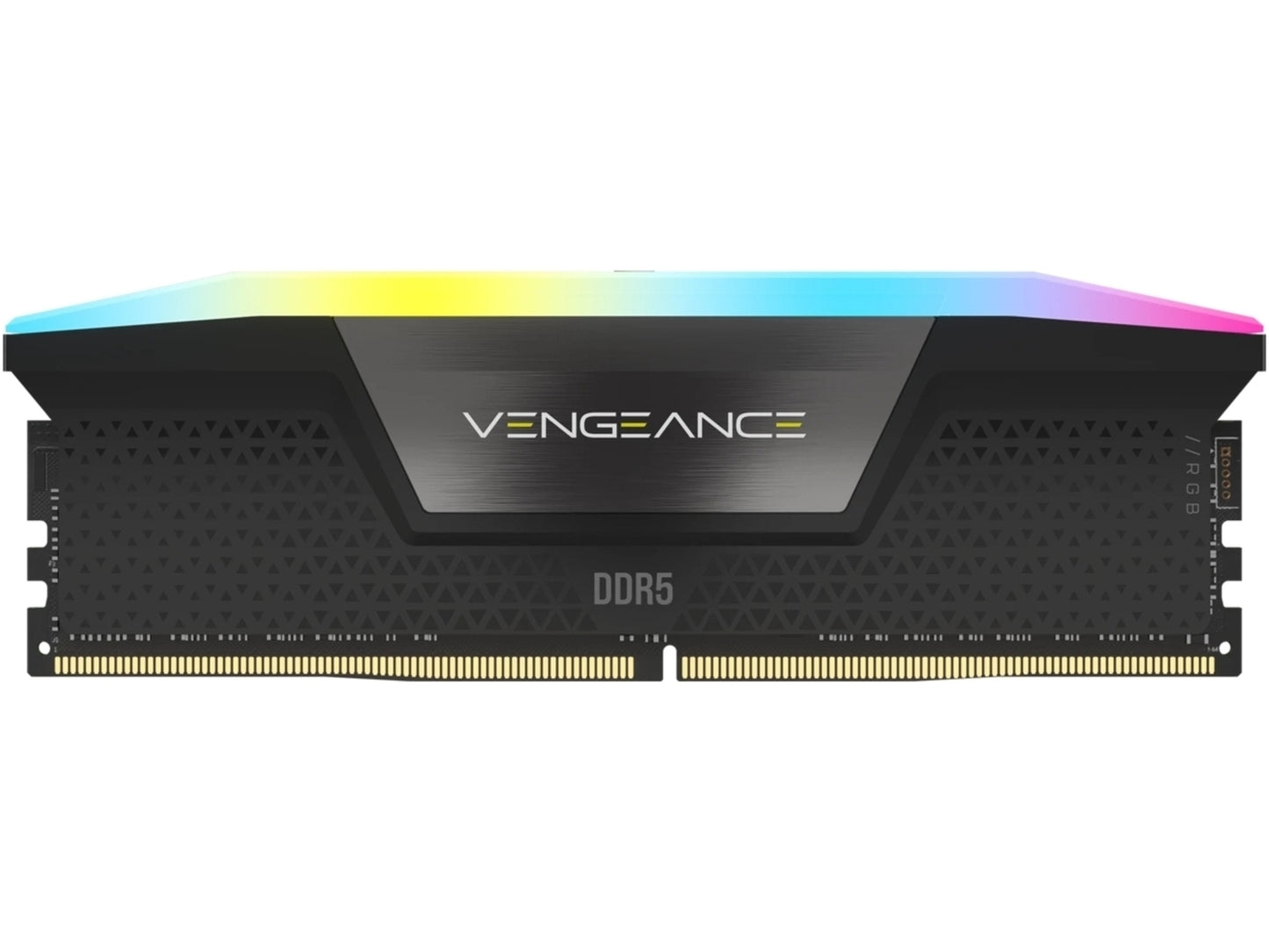 Corsair VENGEANCE RGB DDR5 64GB (4 x 16GB) DDR5 6600 CL32-39-39-76 1.40V Intel XMP - BLACK