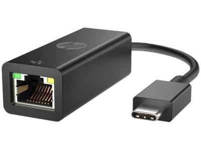 HP 3PO-C Tripplite Type-C to RJ45 Adapter - Black