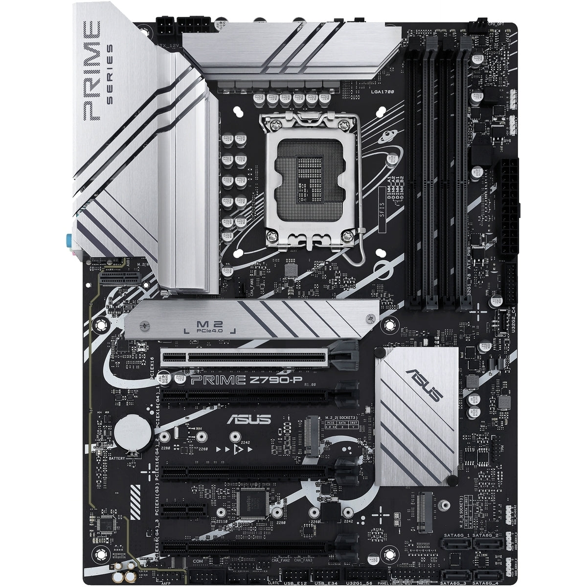 ASUS Motherboard/LGA1700/DDR5/4xDIMM/Max.192GB/1xDP/1xHDMI/ 1xPCIe5x16/3xPCIe4x16/1xPCIe3x1/3xM.2/4xSATA/RAID.