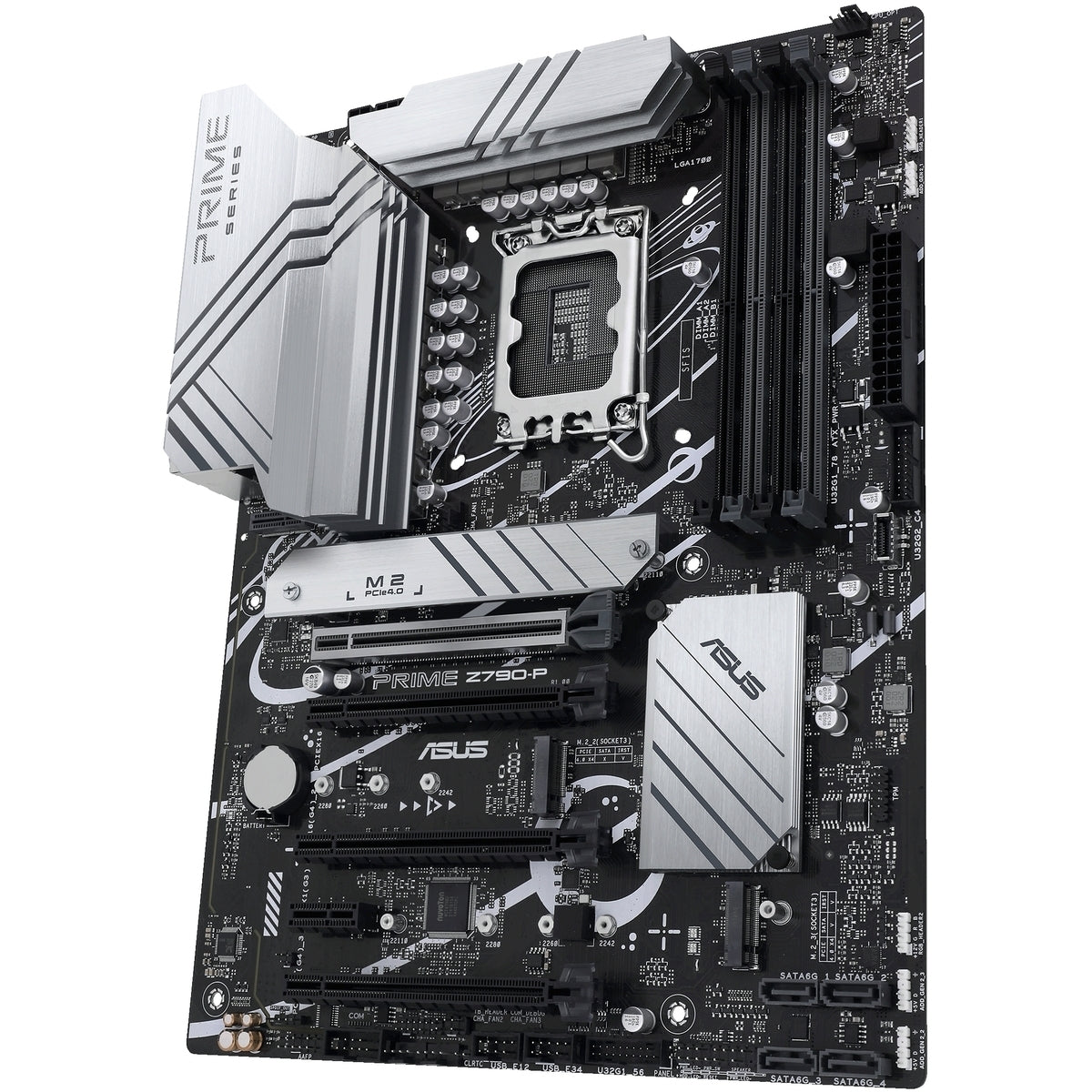 ASUS Motherboard/LGA1700/DDR5/4xDIMM/Max.192GB/1xDP/1xHDMI/ 1xPCIe5x16/3xPCIe4x16/1xPCIe3x1/3xM.2/4xSATA/RAID.