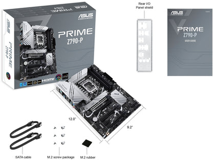 ASUS Motherboard/LGA1700/DDR5/4xDIMM/Max.192GB/1xDP/1xHDMI/ 1xPCIe5x16/3xPCIe4x16/1xPCIe3x1/3xM.2/4xSATA/RAID.