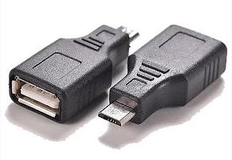 MICRO USB TO FEMALE USB ADAPTOR