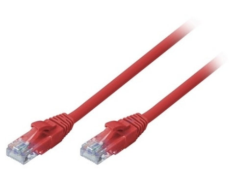 CAT6 20CM PATCH CORD RED