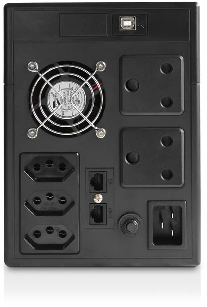 RCT 2400VAS LINE-INTERACTIVE UPS 1440W 1 x USB Comm PORT; 2x SA WALL; 3 x New SA SOCKET BATTERY 6 MONTH WARRANTY ONLY!