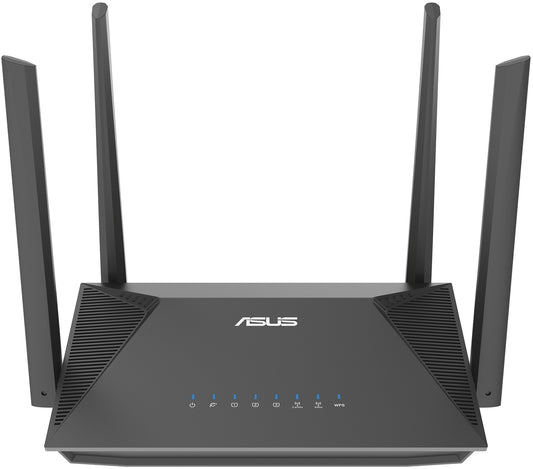 ASUS ROUTER/AX1800/1201Mbps+574Mbps/2.4GHz 2x2/5GHz 2x2/1xWAN/3xLAN/AiMesh/VPN/