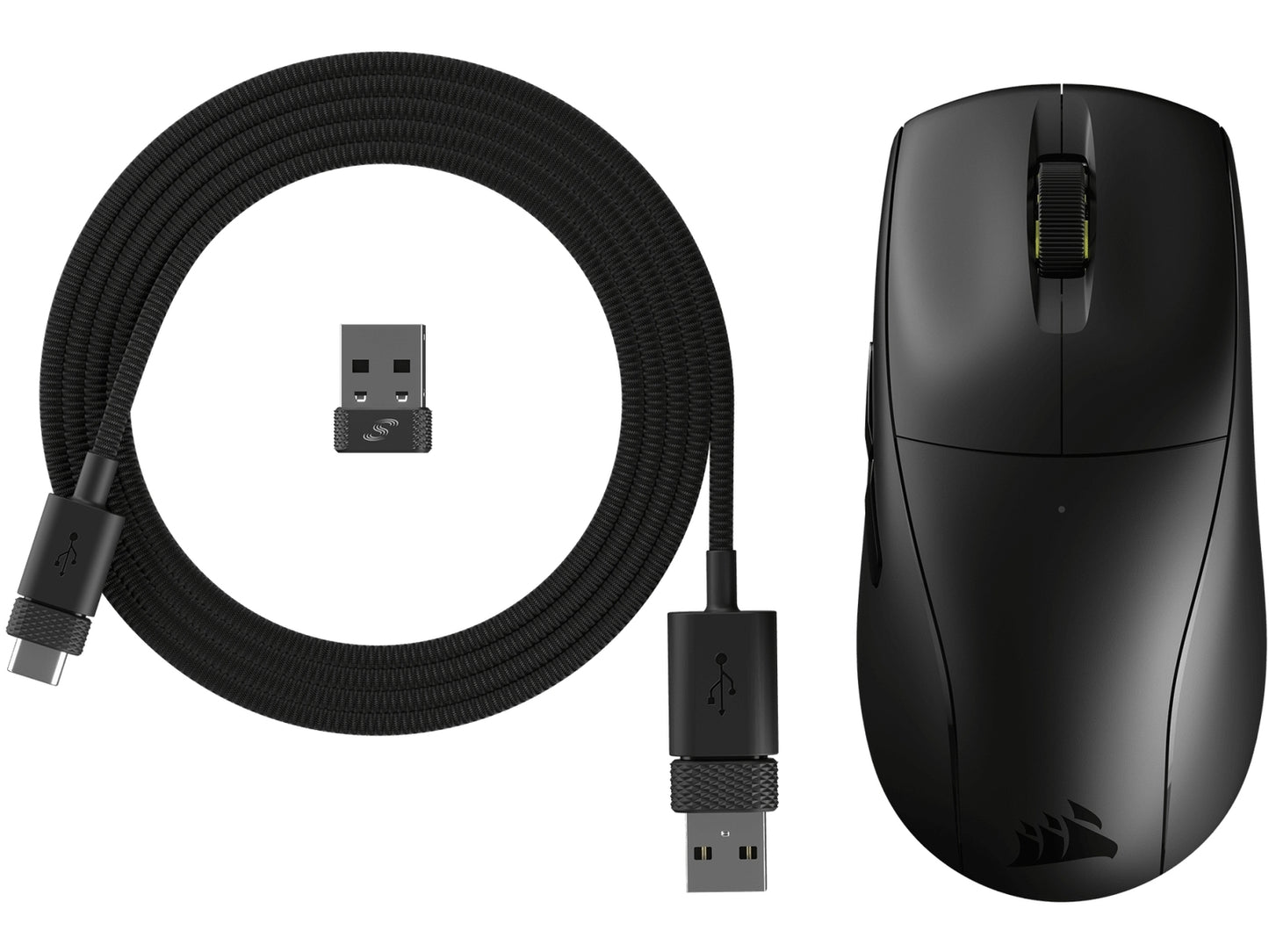 Corsair M75 AIR WIRELESS Ultra-Lightweight Gaming Mouse; 26000 DPI; . 2.4GHz SLIPSTREAM; Bluetooth  – Black