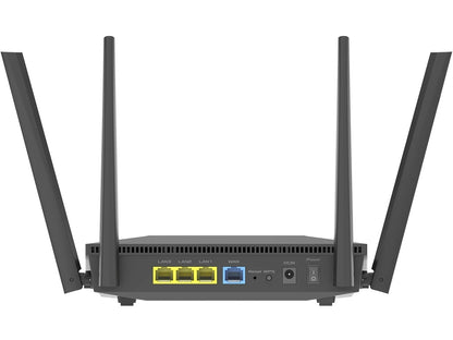 ASUS ROUTER/AX1800/1201Mbps+574Mbps/2.4GHz 2x2/5GHz 2x2/1xWAN/3xLAN/AiMesh/VPN/