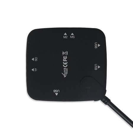 Unbranded USB Type C Card Reader with USB ports