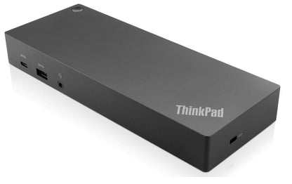 LENOVO ThinkPad Hybrid USB-C with USB-A Dock|Support for 2xMonitors|2xDP|2xHDMI|1xUSB-C|3xUSB 3.1|2xUSB 2.0|RJ45|AudioComboPort